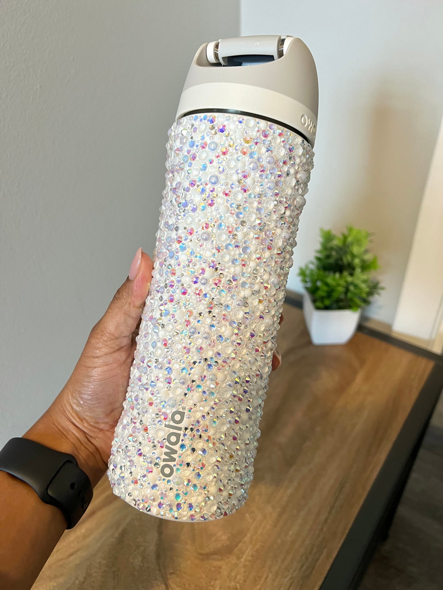 24 oz Rhinestone Owala Tumbler