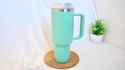 40 oz Light Green Tumbler