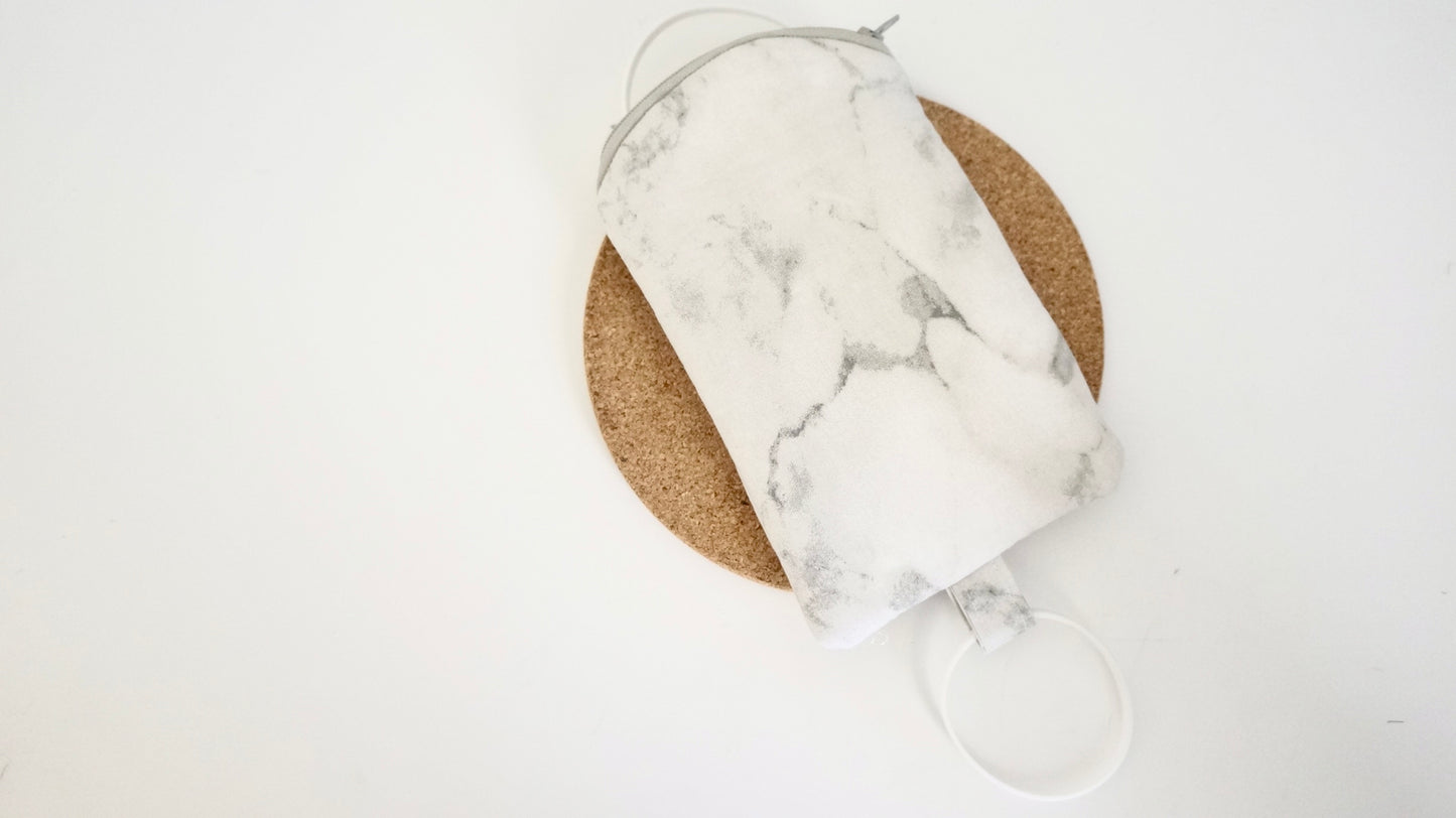 [XL Marble] Tumbler Zipper Pouch